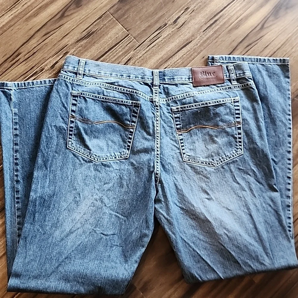 Blue Pronto Uomo Jeans Men size 40x34 - Picture 4 of 4